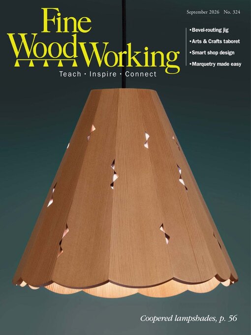 Cover image for Fine Woodworking Magazine